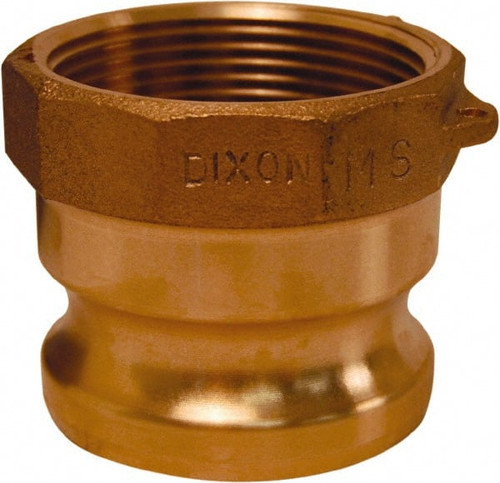DIXON VALVE  COUPLING 250-A-BR CAM AND GROOVE,BR ADAPTER X FNPT,2-1/2"
