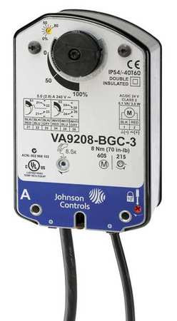 JOHNSON CONTROLS VA9208-GGA-2 ELECTRIC VALVE ACTUATOR PROPORTIONAL 24V
