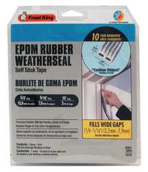 FROST KING V27GA WEATHERSEAL,10 FT.,GRAY,EPDM