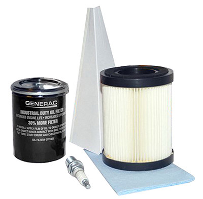 GENERAC POWER SYSTEMS 5662 MAINTENANCE KIT F/8KW 410CC