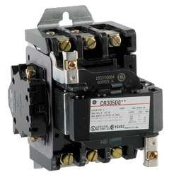 GENERAL ELECTRIC CR305D004 H2446 NEMA MAGNETIC CONTACTOR 45A 480VAC