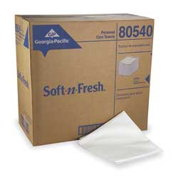 GEORGIA PACIFIC 80540 GEORGIA-PACIFIC  BATH TOWELS, DISPOSABLE