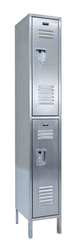 HALLOWELL USS1288-2A HALLOWELL DOUBLE TIER 2 DOOR LOCKER, 12"