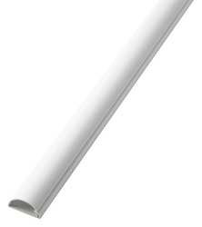 D-LINE US/R2D3015W/GR HALF ROUND D-LINE LENGTH 79 IN WHITE