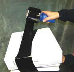 J C PARRY AND SONS COMPANY PBK8034D HAND STRETCH WRP BLK 1000 FT.L 3IN W PK4