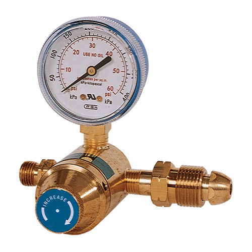 GOSS EP-70G REG, LP CGA510 W/ GAUGE B OUTLET