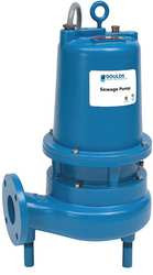 GOULDS WATER TECHNOLOGY WS3034D3 SUBMERSIBLE SEWAGE PUMP 3HP 460V 54FT
