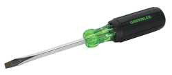 GREENLEE TEXTRON 0153-12C SLOTTED SCREWDRIVER 1/4X6 IN KEYSTONE