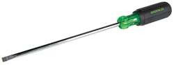GREENLEE TEXTRON 0153-27C SLOTTED SCREWDRIVER 1/4X8 CABINET