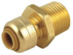 SHARKBITE U110LF REDUCING CONNECTOR PUSH 1/4X1/2 IN