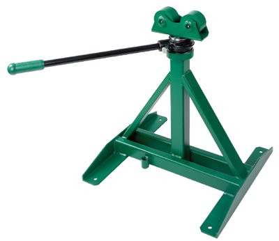 GREENLEE TEXTRON 656 RATCHETING REEL STAND 28 TO 46 5/8 IN H