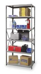 HALLOWELL 7711-12HG STARTER SHELVING 87INH 48INW 12IND
