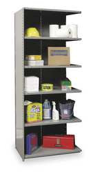 HALLOWELL A4521-24HG ADD ON SHELVING 87INH 36INW 24IND