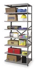 HALLOWELL A7713-18HG HALLOWELL HI-TECH OPEN STYLE METAL SHELV