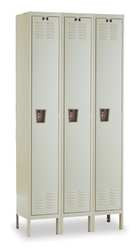 HALLOWELL U3548-1PT HALLOWELL SINGLE TIER 3 DOOR PREMIUM STE