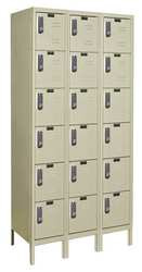 HALLOWELL UEL3228-6A-PT HALLOWELL DIGITECH SIX TIER 18 DOO