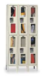 HALLOWELL USV3258-2A-PT WARDROBE LOCKER (3) WIDE (6) OPENINGS