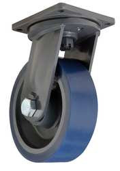 HAMILTON S-MD-124SYT SWIVEL PLATE CASTER 6000 LB 12 IN DIA