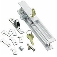 HAMPTON / WRIGHT PRODUCTS VK1195 ALUM FLUSH PATIO DOOR LOCKSET