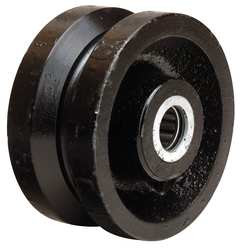 HAMILTON W-420-V-3/4 4" DIAM X 2" WIDE, CAST IRON CASTER WHEE