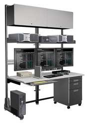 HERGO 95-TRIMO-000 TRIPLE FRAME COMPUTER WORKSTATION