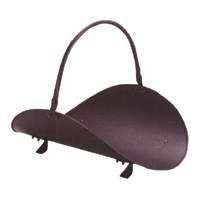 HOMEBASIX B19000BK-T3L 19IN BLACK FINISH WOOD BASKET