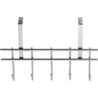 HOMEBASIX HK07-CH GARMENT HOOK CHROME 5-HOOK