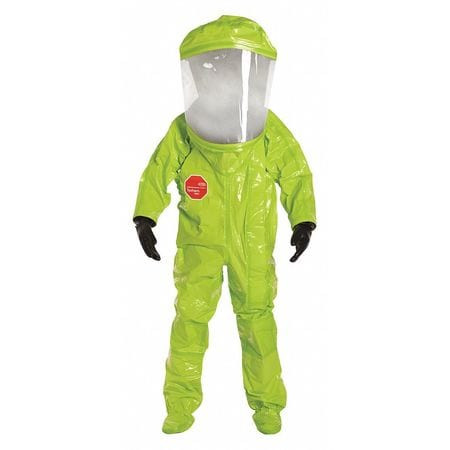 DUPONT TK612TLYMD000100 G9235 ENCAPSULATED SUIT M LIME YELLOW