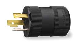 HUBBELL HBL2321VBK PLUG 250V 20A L6-20P 2P 3W 1PH