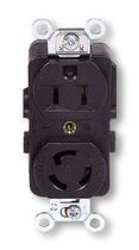 HUBBELL HBL4792 RECEPTACLE 125V 15A 2P 3W 1PH