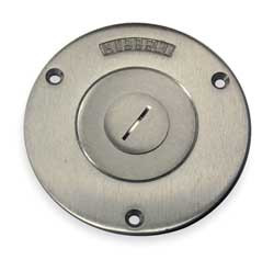 HUBBELL SA2525 BOX COVER, FLOOR BOX TYPE, 1 GANG, ALUMI