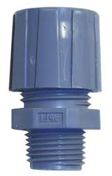 HUBBELL SHC1008CR CORD CONNECTOR,3/8 IN.,STRAIGHT,GRAY