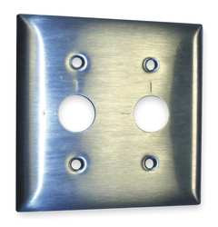 HUBBELL SS22RKLM WALL PLATE BARREL KEY 2GANG SS