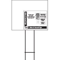 HY-KO PRODUCTS LBL-7 BLANK CORRUGATED SIGN 20X24