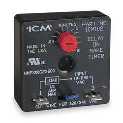 ICM ICM102 RELAY,TIME DELAY