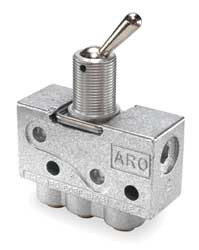 ARO 223-2-C MANUAL AIR CONTROL VALVE 3-WAY 5/32 IN