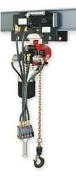 INGERSOLL-RAND 7770E-3HA10-C6S AIR CHAIN HOIST 275 LB CAP. 10 FT LIFT