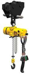 INGERSOLL-RAND CL500K-2DA10-C6U AIR CHAIN HOIST,1100 LB. CAP.,10 FT. LFT