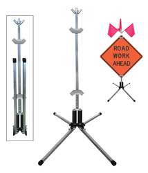 DICKE TF18-RGB SIGN STAND ALUMINUM 36 IN.