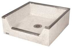 TERRAZZO-WARE TDF-32-SSC MOP SINK MARBLE WITHOUT FAUCET FLOOR