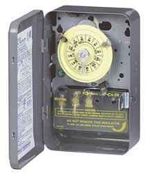 INTERMATIC T102 TIMER 24HR SPST 208-277V 40A NEMA1