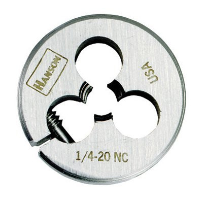 IRWIN 3820 DIE 1/4-20 1 ADJ RD HANSON ROUND