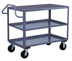 JAMCO PRODUCTS INC. EF372-P6 UTILITY CART STEEL 78 LX31 W 2400 LB.