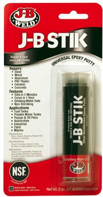 J-B WELD 8267-S EPOXY ADHESIVE WET/DRY 2 OZ STICK