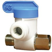 JOHN GUEST ASVPP2LF PUSH FIT VALVE ANG STP 3/8OD