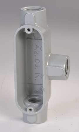 APPLETON ELECTRIC T350-A CONDUIT BODY STYLE T 3-1/2IN CF ALUM