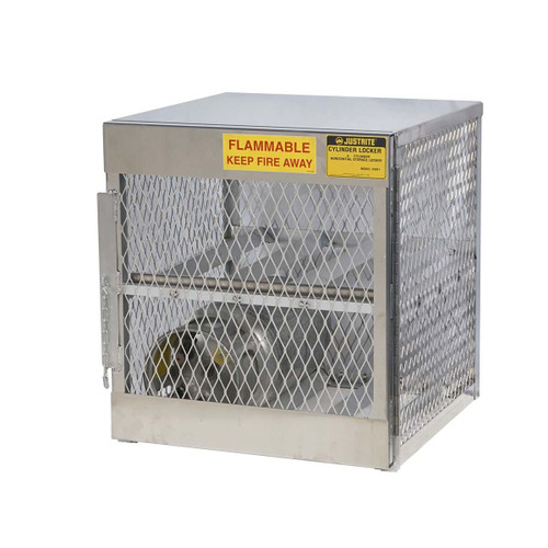 JUSTRITE MFG COMPANY 23001 HORIZONTAL 4 CYLINDER LOCKER