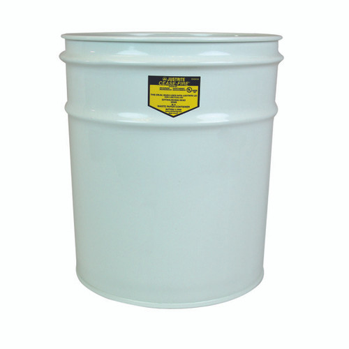JUSTRITE MFG COMPANY 26040W CEASE-FIRE WASTE RECEPTACLE  45G  DRUM O