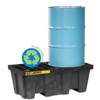 JUSTRITE MFG COMPANY 28623 DRUM SPILL CONTAINMENT PALLET,2 DRUM,2