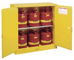 JUSTRITE MFG COMPANY 8930008 2 DOOR 1 SHELF 30 GAL SAFETY CABINET FOR